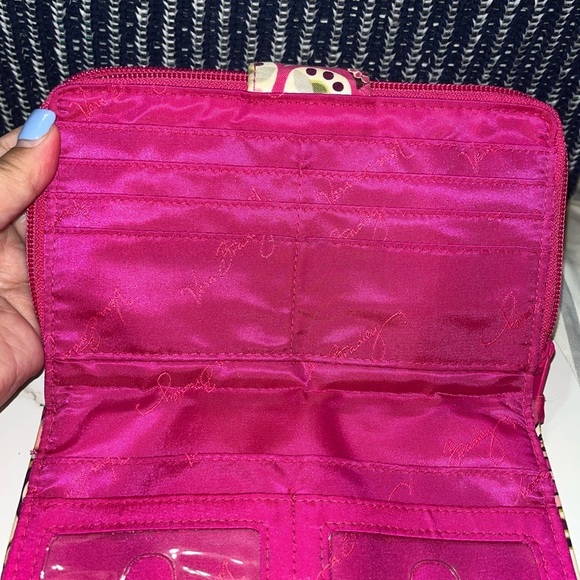 Vera Bradley Berry Paisley Turn Lock Wallet - Picture 13 of 14